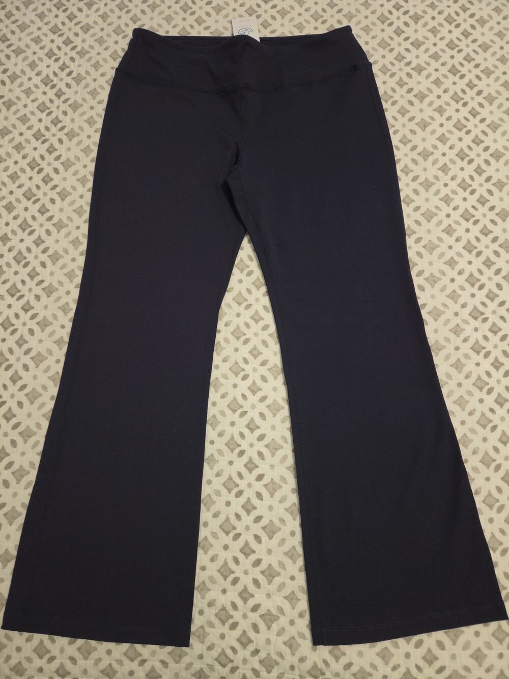 Yogipace NWT Size XL Navy Yoga Active Wear Workout Pants
